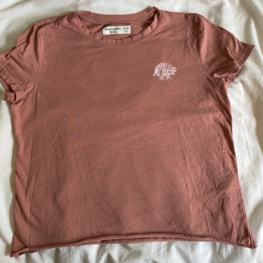 Abercrombie Kids - Girls Cropped Shirt - Size 13/14 - Like New